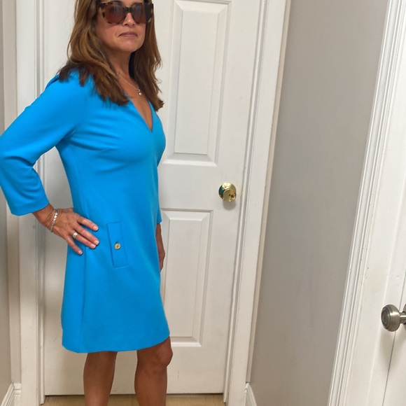 Lilly Pulitzer Dresses & Skirts - Lilly Pulitzer Dress-3/4 length sleeve size -large